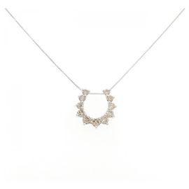 Autre Marque Collana di diamanti in oro bianco Au750
