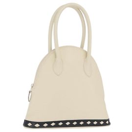 SAINT LAURENT Borsa a mano in pelle bianca Auth 169261V