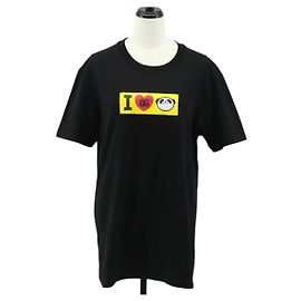 Dolce & Gabbana DOLCE&GABBANA D&G ~ T-shirt in cotone Jujutsu Kaisen PANDA Nera Auth 149884M