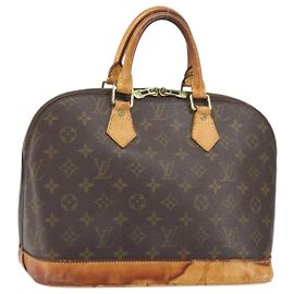 LOUIS VUITTON Bolso de Mano Monogram Alma M51130 LV Auth 170616