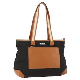 GUCCI Tote Bag aus Canvas in Braun 019 04565 1956 Auth 170250