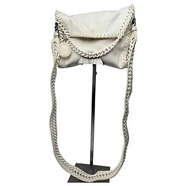 Stella Mc Cartney Borsa a spalla Falabella in pelle vegana Stella McCartney vintage bianca