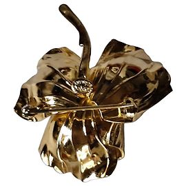Spilla Christian Dior placcata oro