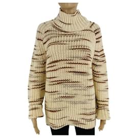 Gestreifter Rollkragenpullover - Autre Marque
