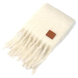 Sciarpa in mohair con frange da donna Loewe