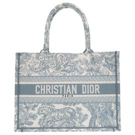 Borsa Tote Dior Book Medium mai usata Christian Dior