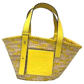 Loewe Gelbe Kalbsleder Einkaufstasche
