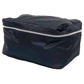 Pochette Mini Cube in Seta da Viaggio Hermès in Nero