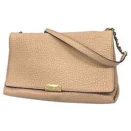 Borsa a spalla in pelle con catena Burberry