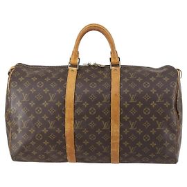 Borsa Keepall Louis Vuitton in tela Monogram 50