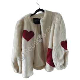 Abrigo Tara Jarmon 'Coeur' nuevo con etiqueta - Talla L