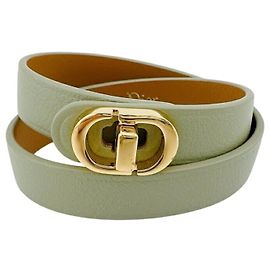 Bracciale charm verde Montaigne Christian Dior