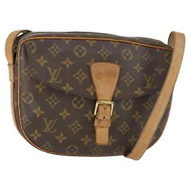 LOUIS VUITTON Bolsa de Ombro Monogram Jeune Fille GM M51225 LV Auth BA10003
