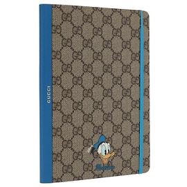 GUCCI GG Supreme Donald Duck Disney Collaboration Note Cover Beige Auth BA10339M