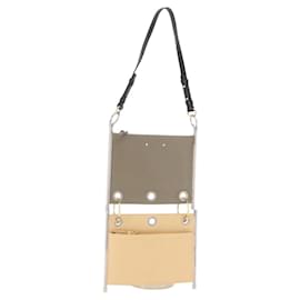 Chloé Borsa a spalla doppia clutch Chloe Roy in pelle grigia argento autentica 165505