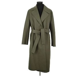 Harris Wharf London Khaki wool coat