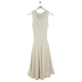 Maison Rabih Kayrouz Weißes Baumwollkleid