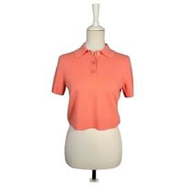Polo J.Crew de cachemira rosa