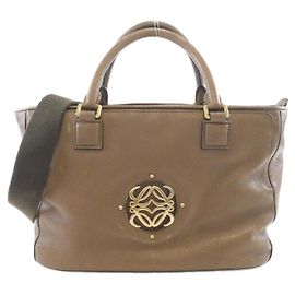 Borsa Loewe MAIA in pelle marrone
