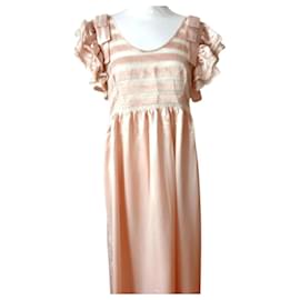 Canottiera in pizzo rosa - Autre Marque