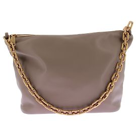 Emporio Armani Borsa "Hobo" taupe in pelle