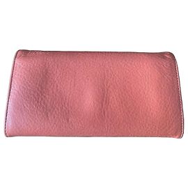 See by Chloé Capucine Wallet Coral Grained Leather