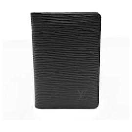 Carteira de Cartões Louis Vuitton Epi Noir