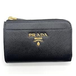 Monedero de cuero Saffiano Prada