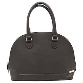 Borsa a mano con zip in pelle oliva Etro
