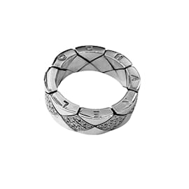 Anillo Chanel Coco Crush en Oro Blanco y Diamantes