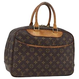 LOUIS VUITTON Monogram Deauville Hand Bag M47270 LV Auth hk3386