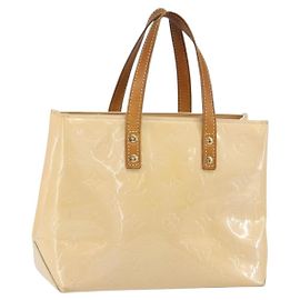 LOUIS VUITTON Borsa Reade PM Monogram Vernis Rosa Marshmallow M91306 Auth hk3342