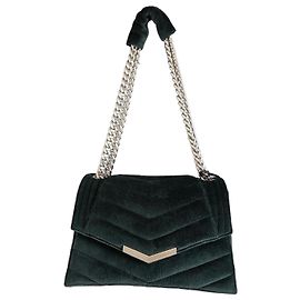 Borsa Ikks The 1 Velvet verde trapuntata