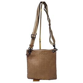 Borsa Messenger Intrecciato Bottega Veneta Beige
