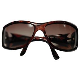 Occhiali da sole Bulgari 8007-b Marroni in Plastica