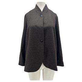 Chaqueta de lana marrón Roseanna