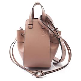 Borsa a mano in pelle Loewe Hammock con coulisse