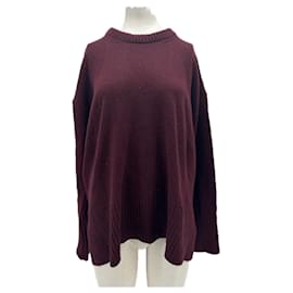 Maglione bordeaux in lana - Autre Marque