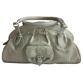 Dior My Dior Handtasche aus Pythonleder Hellgrün