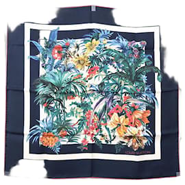 Sciarpa Louis Vuitton Monogram Carré 70 LV Bouquet