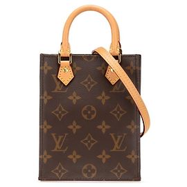 Sac à main Petite Sac Plat Monogram Louis Vuitton