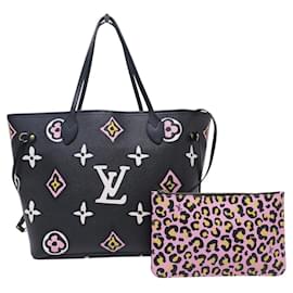 BORSA LOUIS VUITTON NEVERFULL MM WILD AT HEART MONOGRAM M45818
