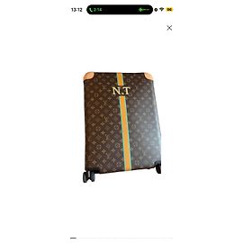 Valise Louis Vuitton Horizon 55 Marron Cuir