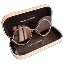 Occhiali da sole Marc Jacobs neri e oro in acetato