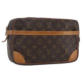 LOUIS VUITTON Clutch Compiegne 28 M51845 Auth LV bs33098