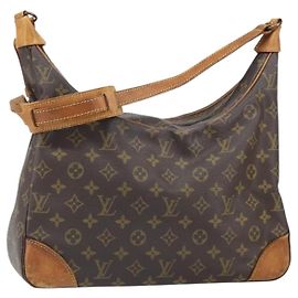 LOUIS VUITTON Borsa a Spalla Monogram Boulogne 35 M51260 LV Auth 170225