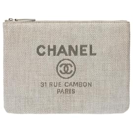 Borsa CHANEL in Tela Grigia - 103301