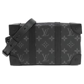Louis Vuitton Monogram Eclipse Soft Trunk Geldbörse Schultertasche