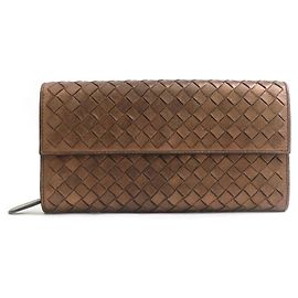 Cartera Larga Intrecciato Bottega Veneta