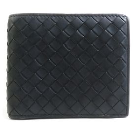 Bottega Veneta Herren Geldbörse aus Intrecciato-Leder